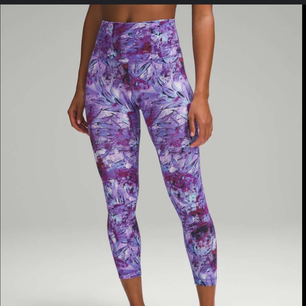 Lululemon Align High-Rise Pant 25" - Iridescent Floral Multi
